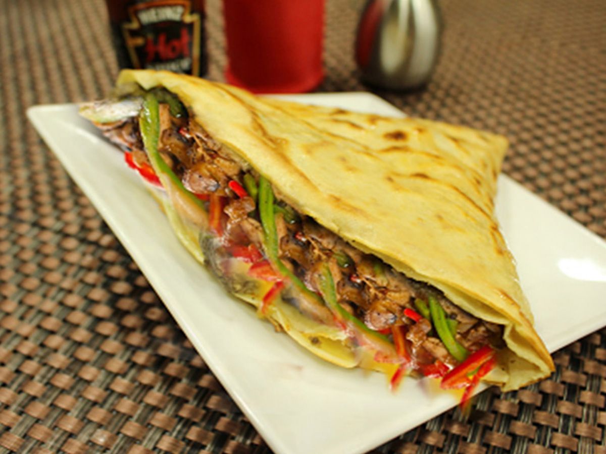 mix Meat crepe