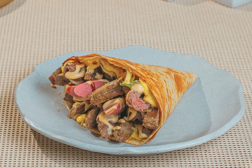 Mixed Meats Crepe