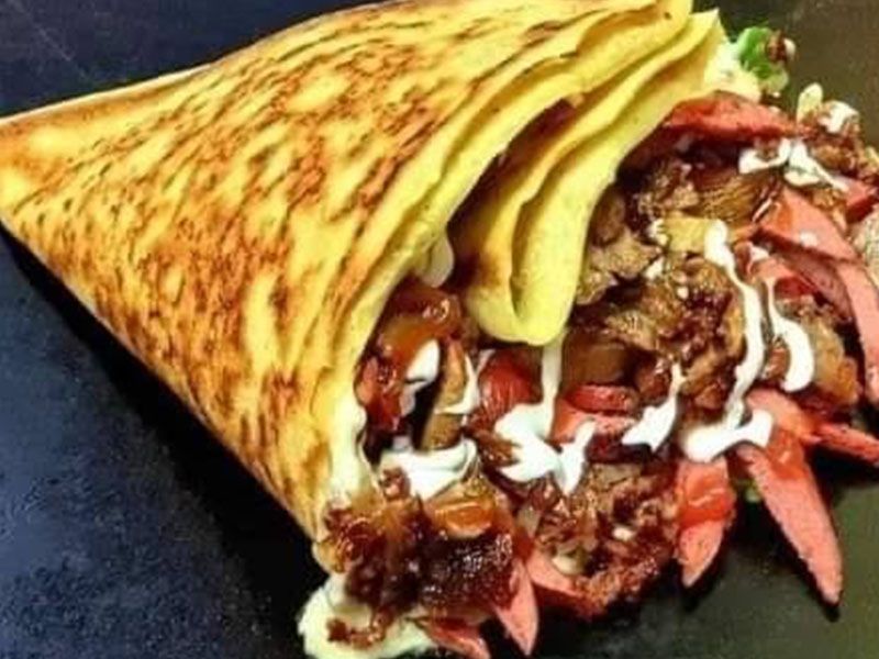 Mix Meat Crepe