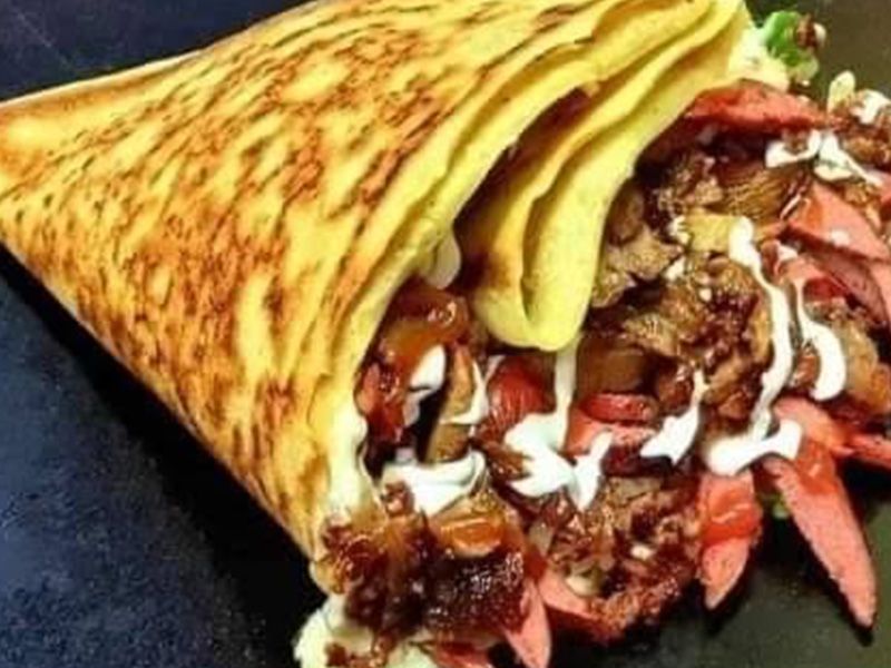 Mix Meat Crepe