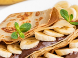 Chocolate With Banana Crepe