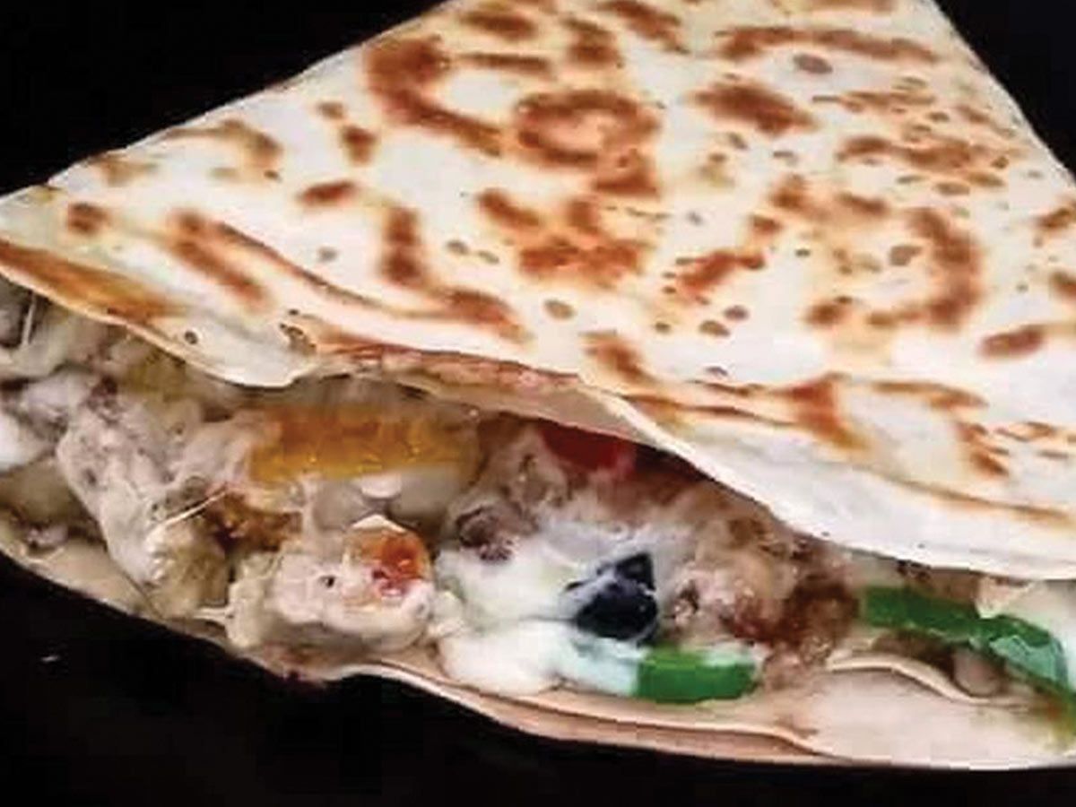 mix cheese crepe