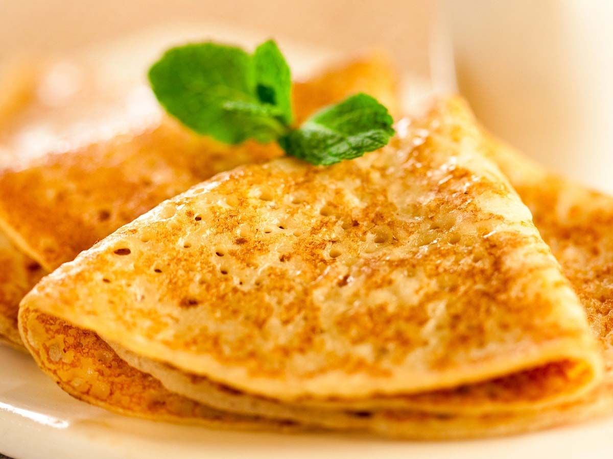 Mix cheese crepe