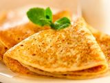 Mix cheese crepe