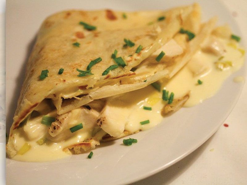 Mix Cheese Crepe