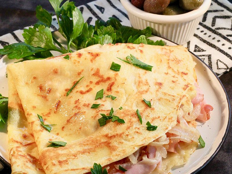 Mix Cheese Crepe
