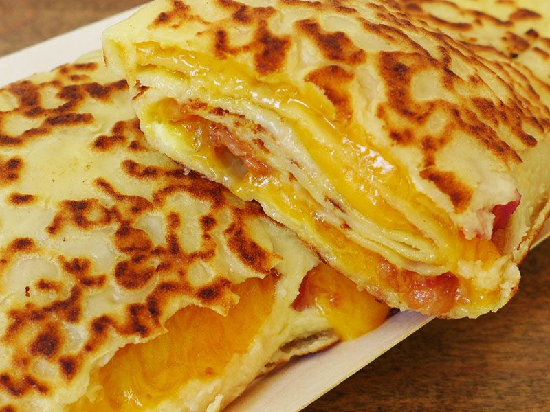Mixed Cheese Crepe