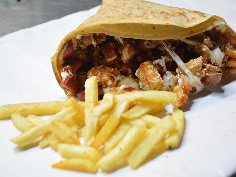Mix Shawerma Crepe