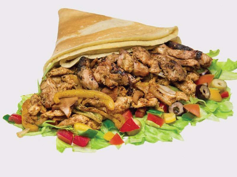 Mix Chicken Crepe