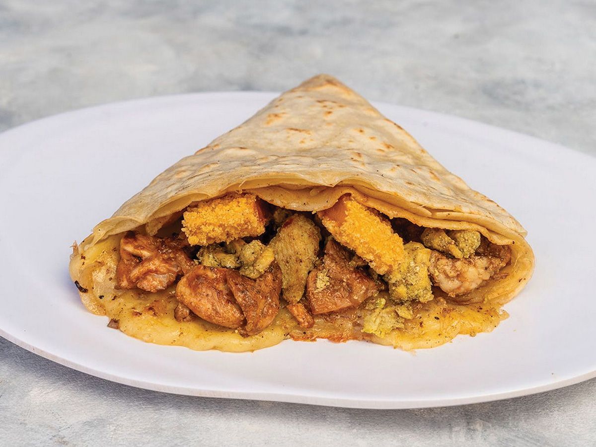 Chicken Mix Crepe