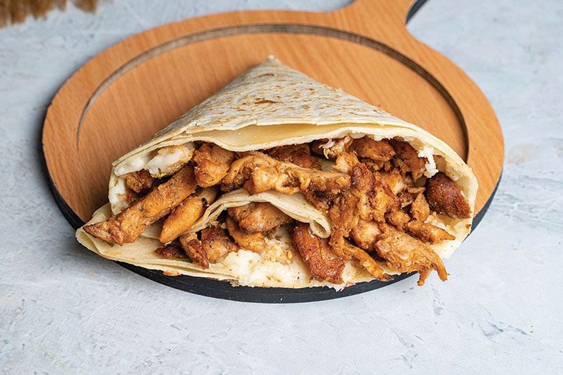 Mix Chicken Crepe