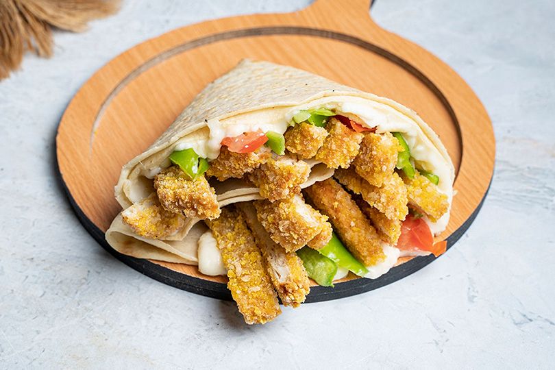 Mix Chicken Crepe