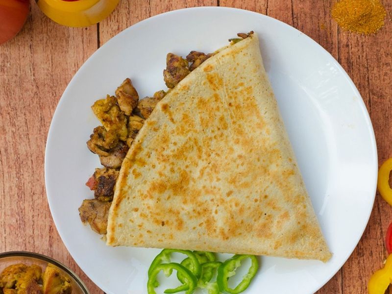 Mix Chicken Crepe