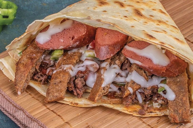 Meat Mix Crepe
