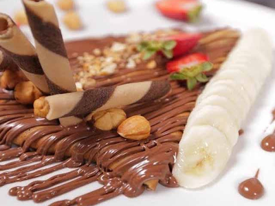 Chocolate With Hazelnut Crepe
