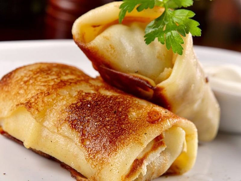 Plain Mozzarella Crepe