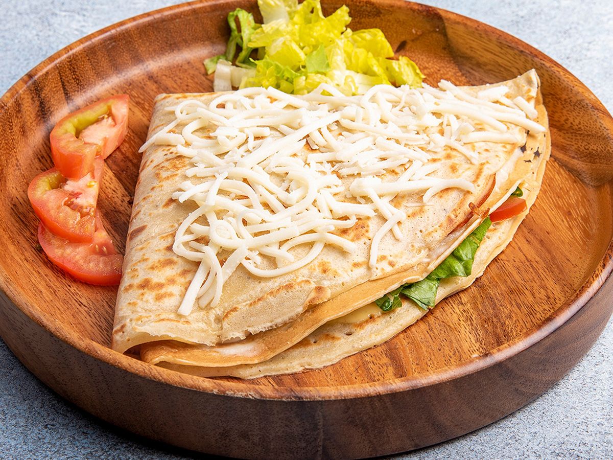 Mozzarella crepe