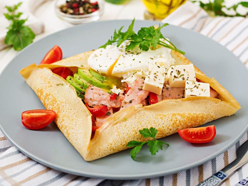 Mozzarella Cheese Crepe