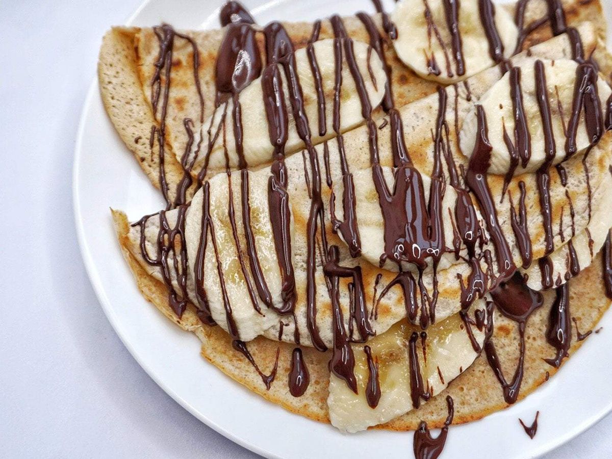 Banana crepe