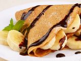 Chocolate With Banana Crepe