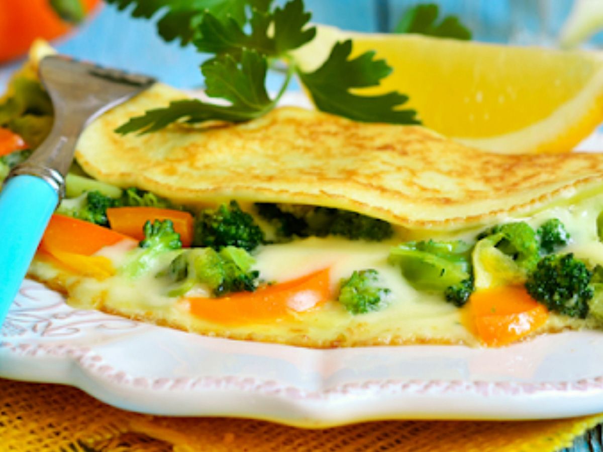 Regular mozzarella crepe