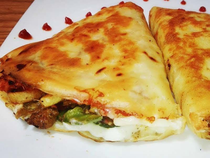 Mozzarella Cheese Crepe