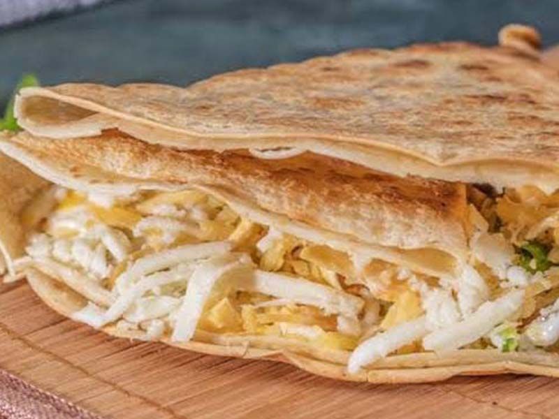 mix cheese crepe