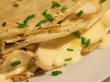 Mix cheese crepe