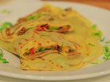 Mix cheese crepe