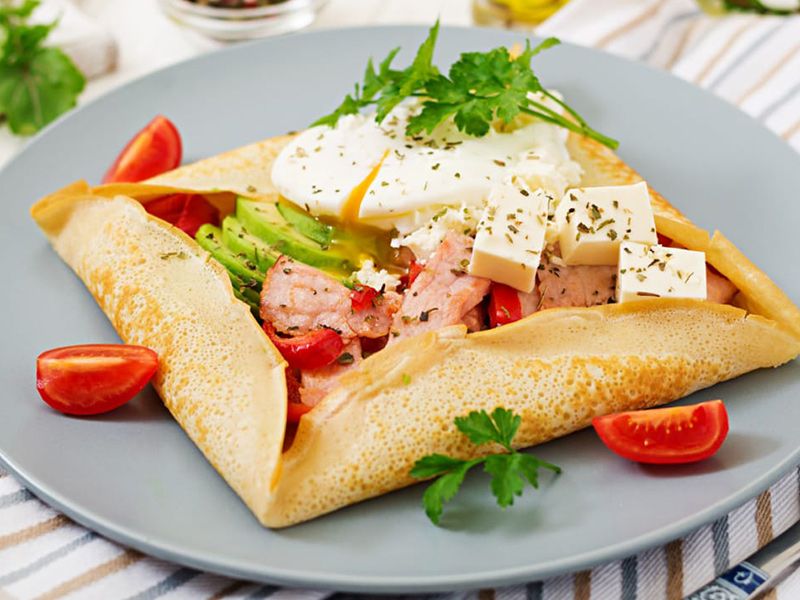 Mix Cheese Crepe