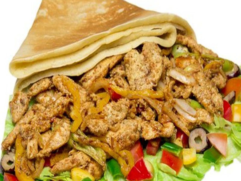 mix chicken crepe