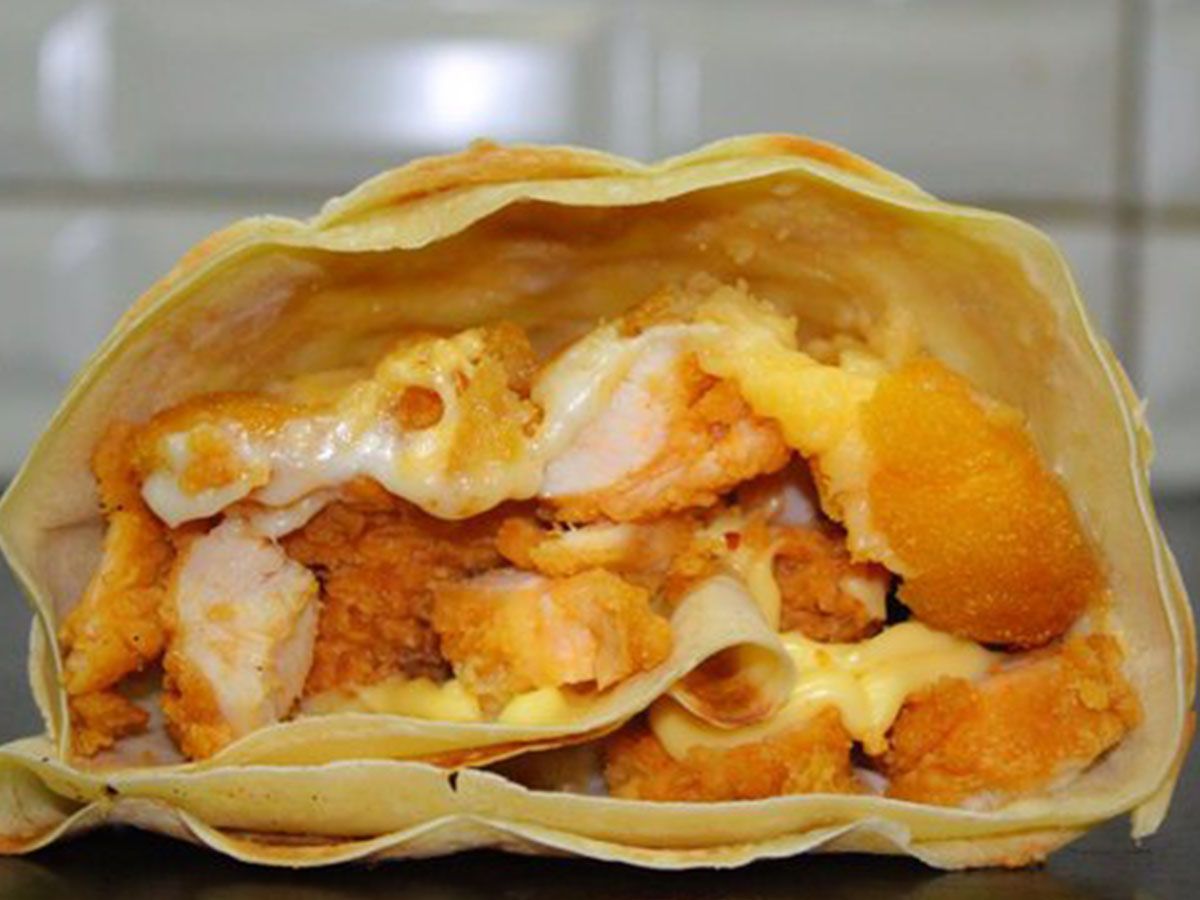 Mix Chicken Crepe