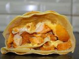 Mix chicken crepe