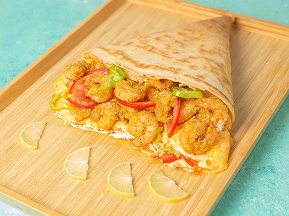Mix Chicken Crepe