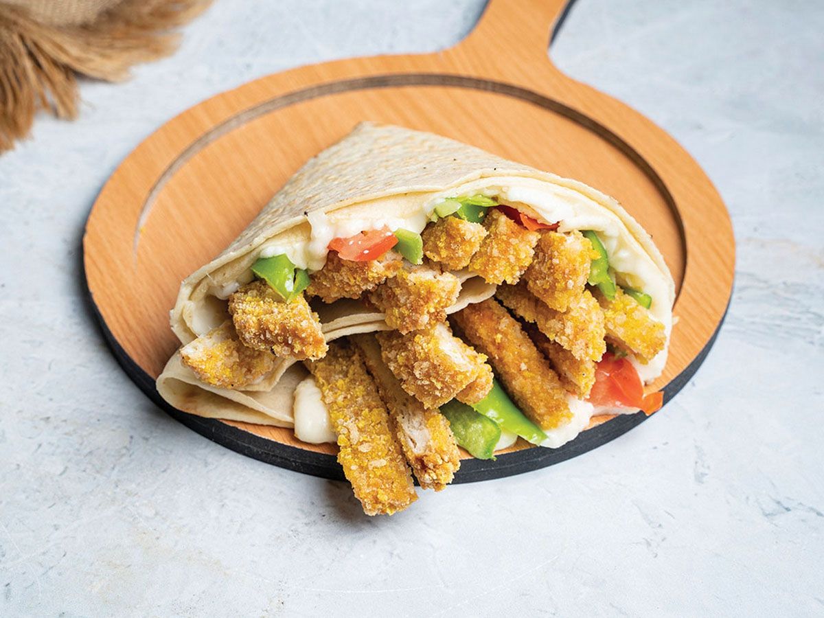 Mix Chicken Crepe