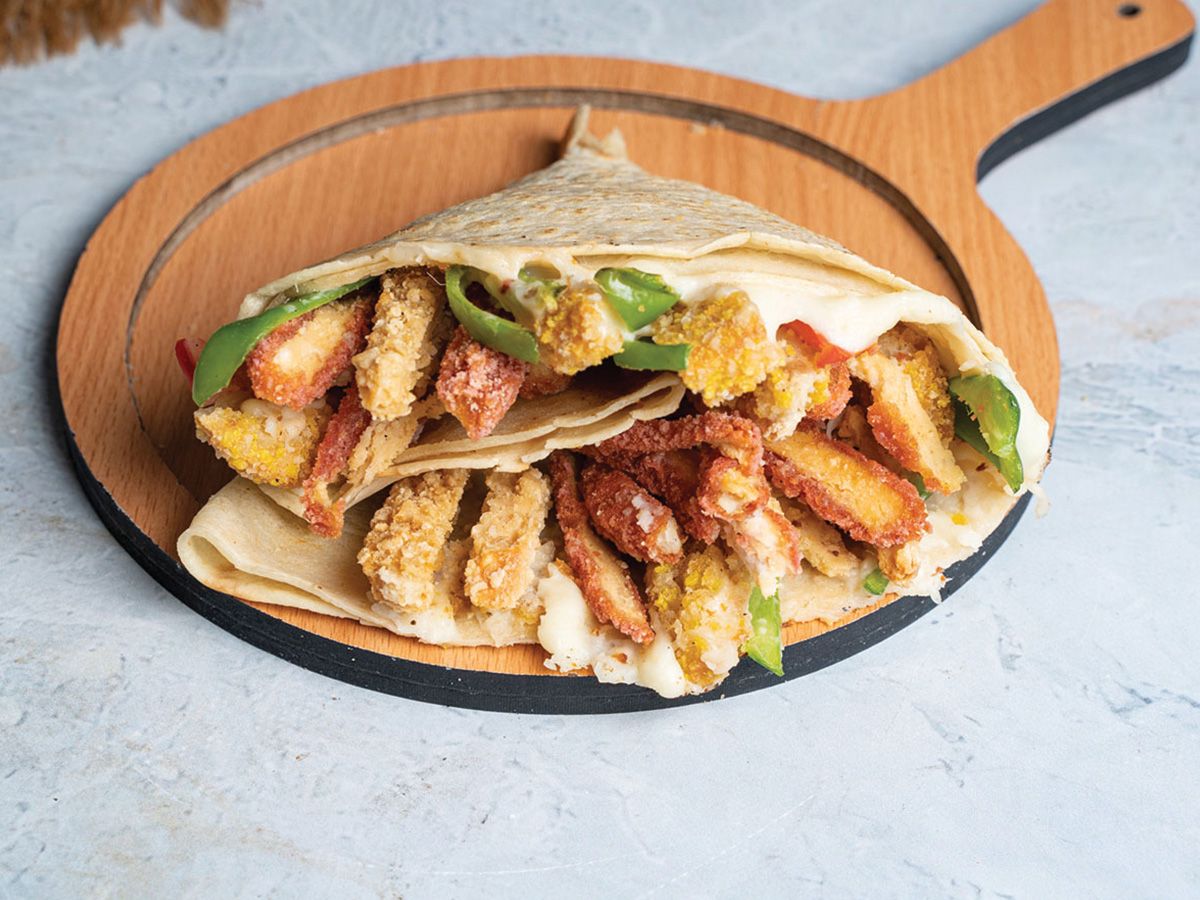 Mix Chicken Crepe