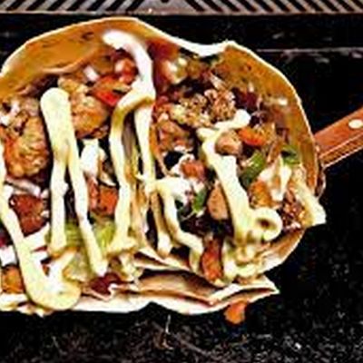 Mix Chicken crepe