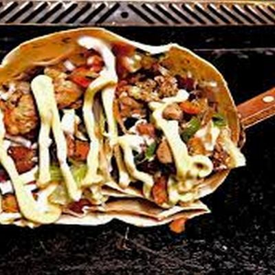Chicken Mix Crepe