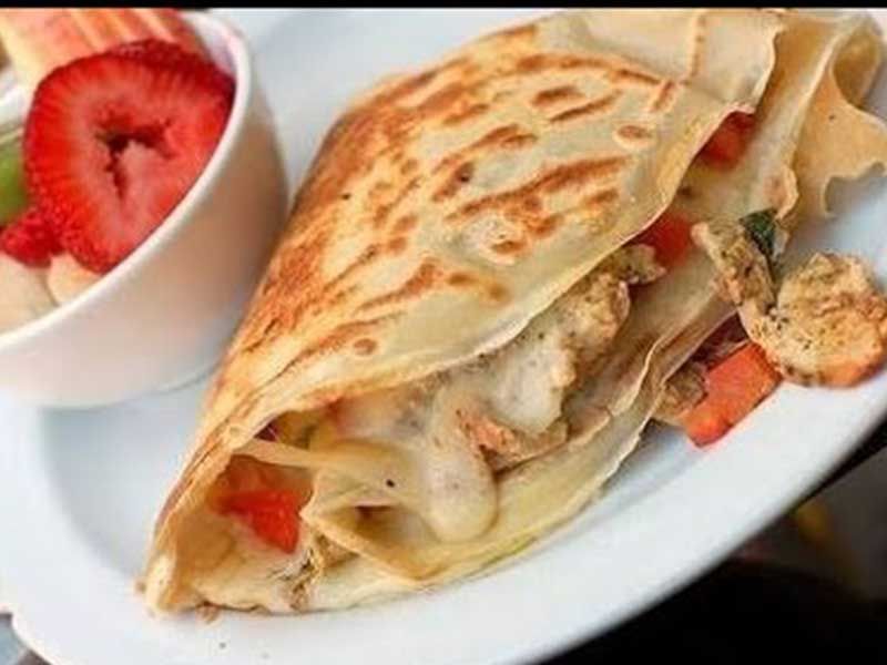 Mix Chicken Crepe