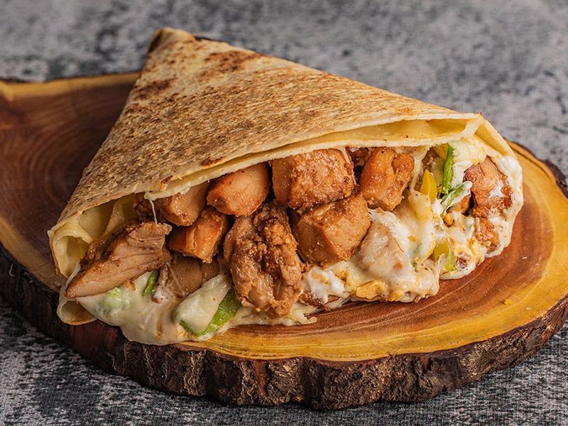 Mix Chicken Crepe