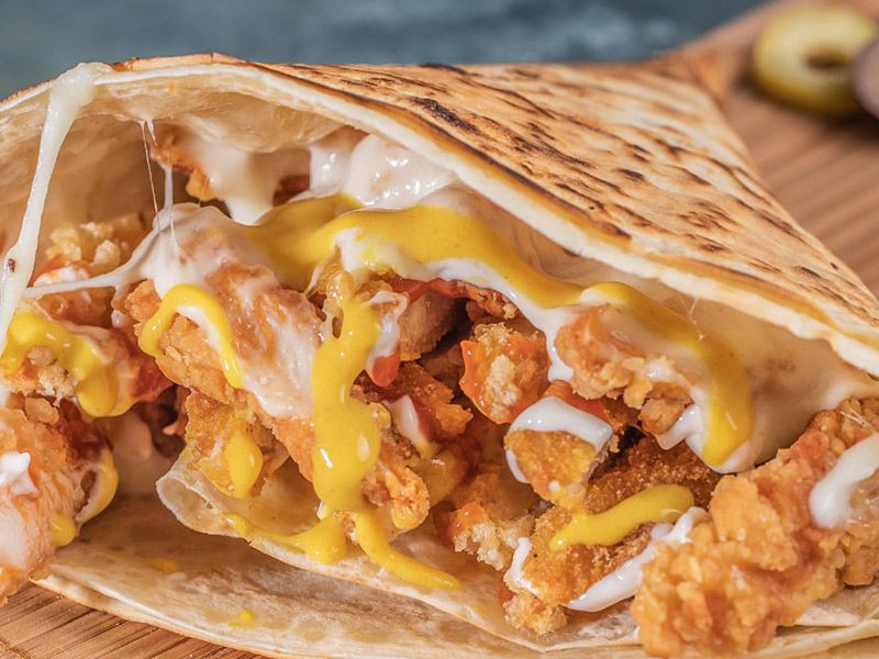 Mix Chicken Crepe
