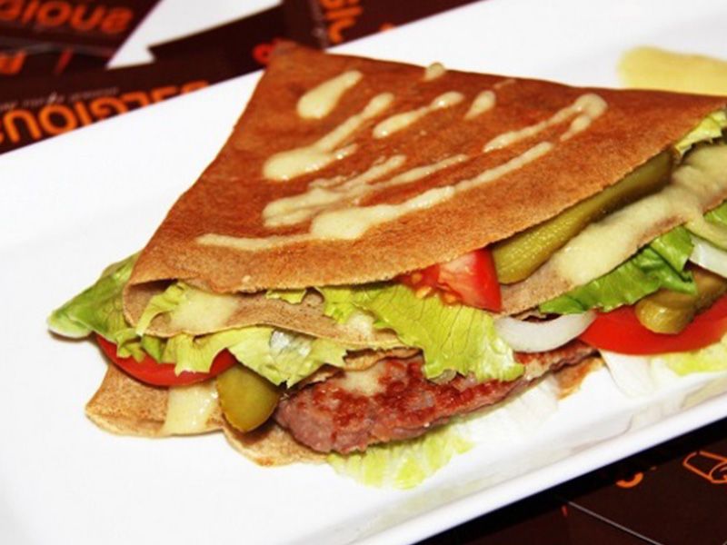 Mix Meat Crepe