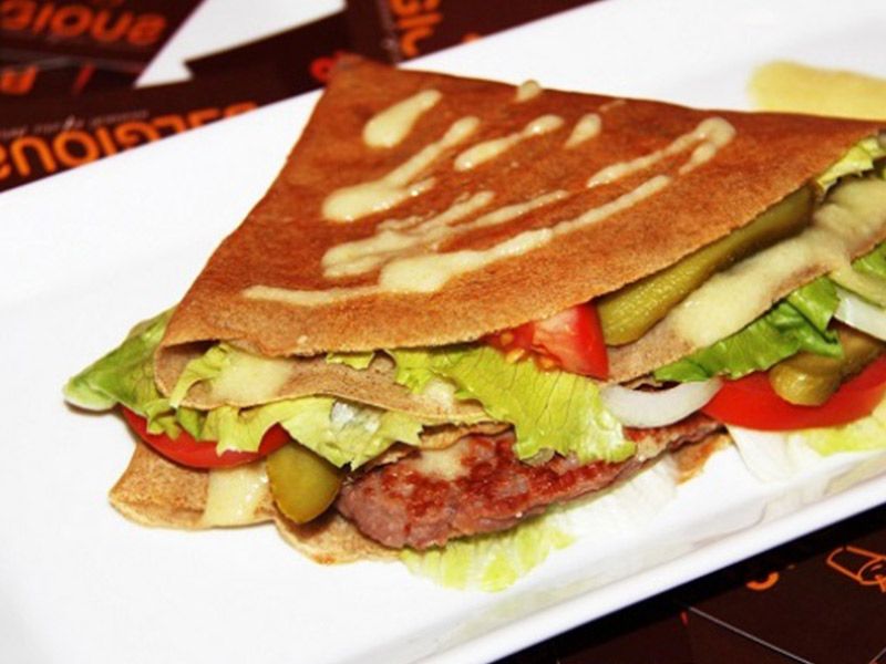 Mix Meat Crepe