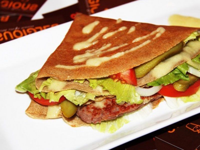 Meat Mix Crepe