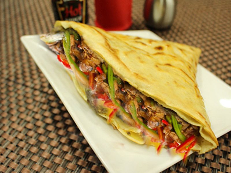 Mix Meat Crepe