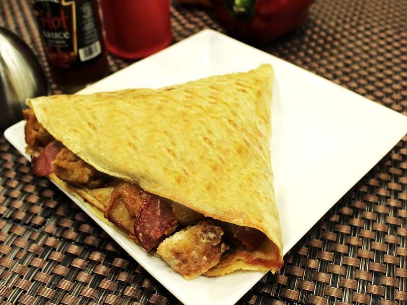 Mix Meat Crepe