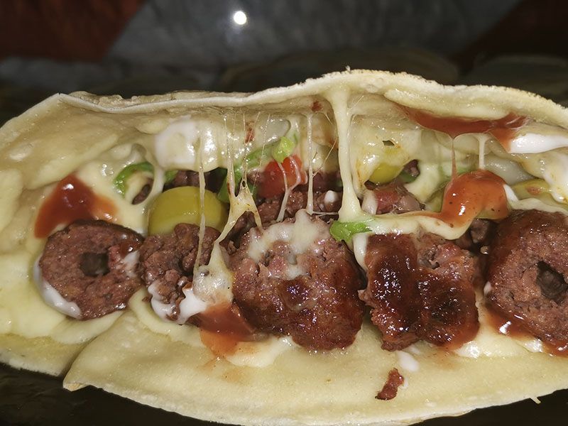 Mix Meat Crepe