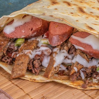 Mix Meat Crepe