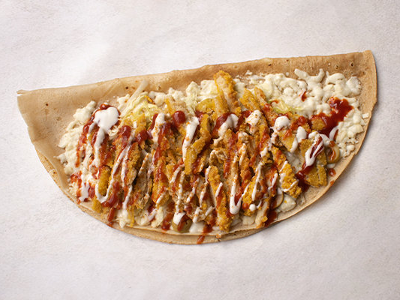 mix chicken crepe