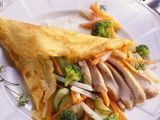 Nuggets and Pane Crepe
